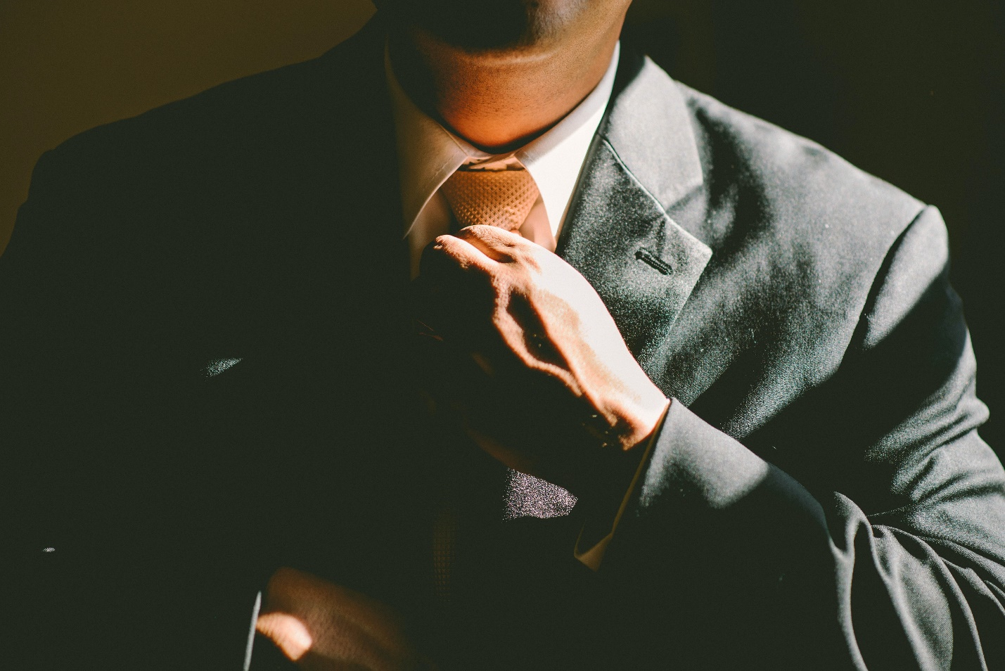 Person getting ready to provide an irresistible offer