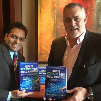 Makarand - with CSuite Network Chairman Jeffrey Hayzlettt