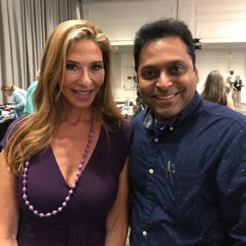 Makarand - with Vivian Glyck Founder of Just Like My Child Foundation
